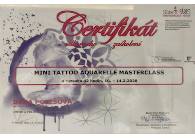 Certifikát